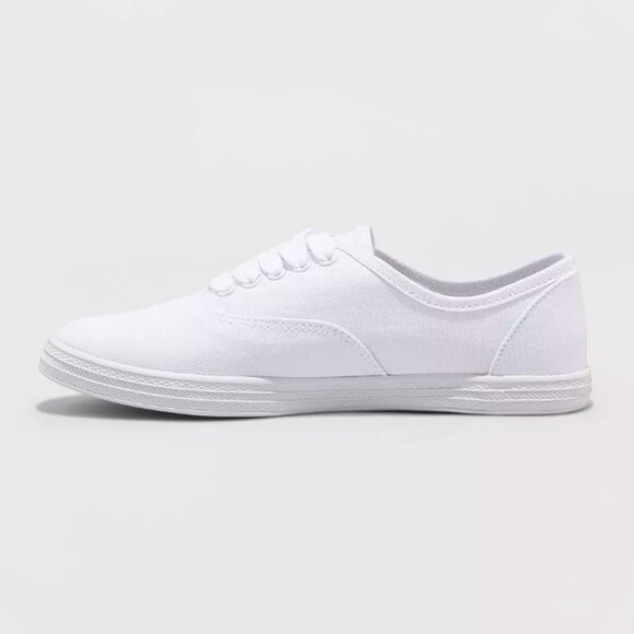 Women's Canvas Lace-Up Shoes -Josiny - Picture 4 of 5